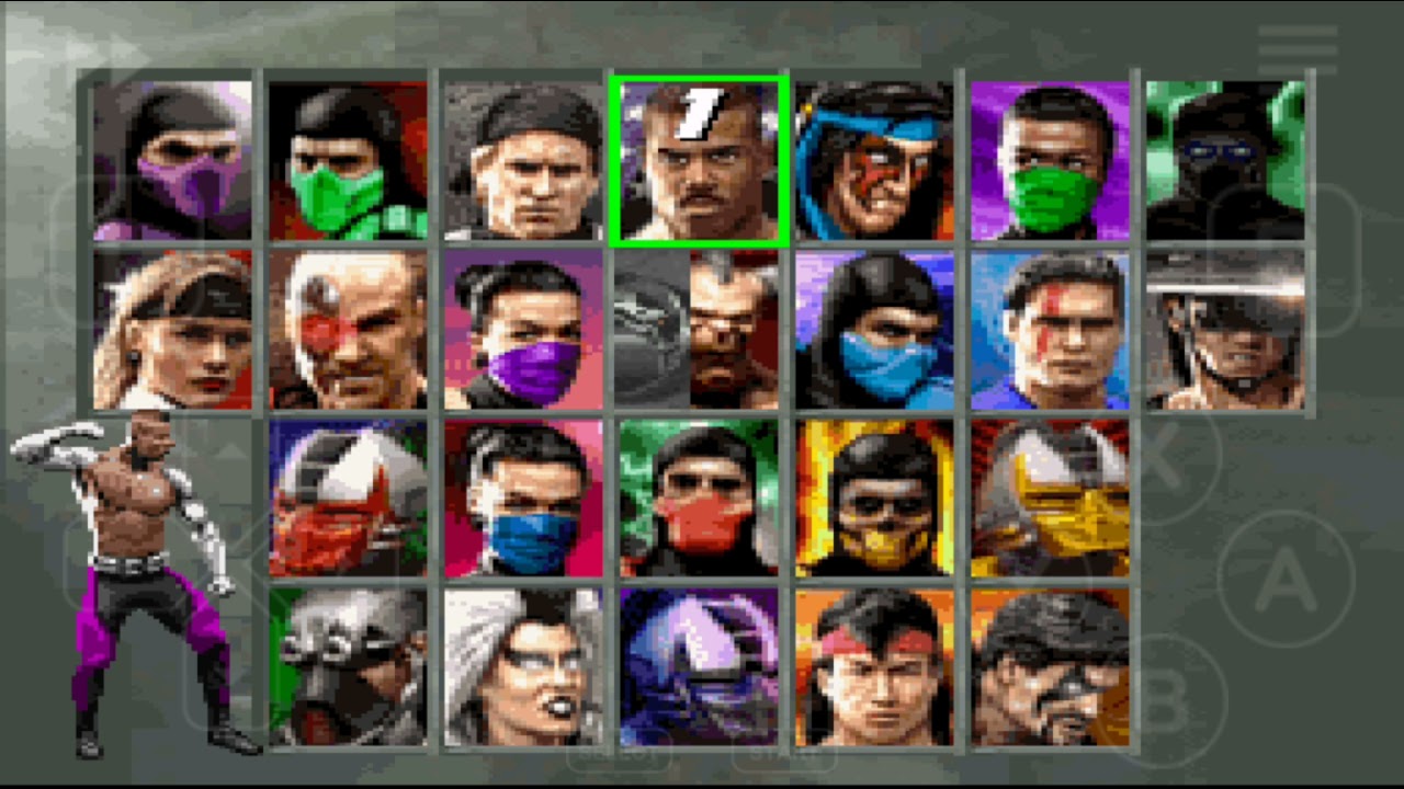 ULTIMATE MORTAL KOMBAT DELUXE (HACK ROM)