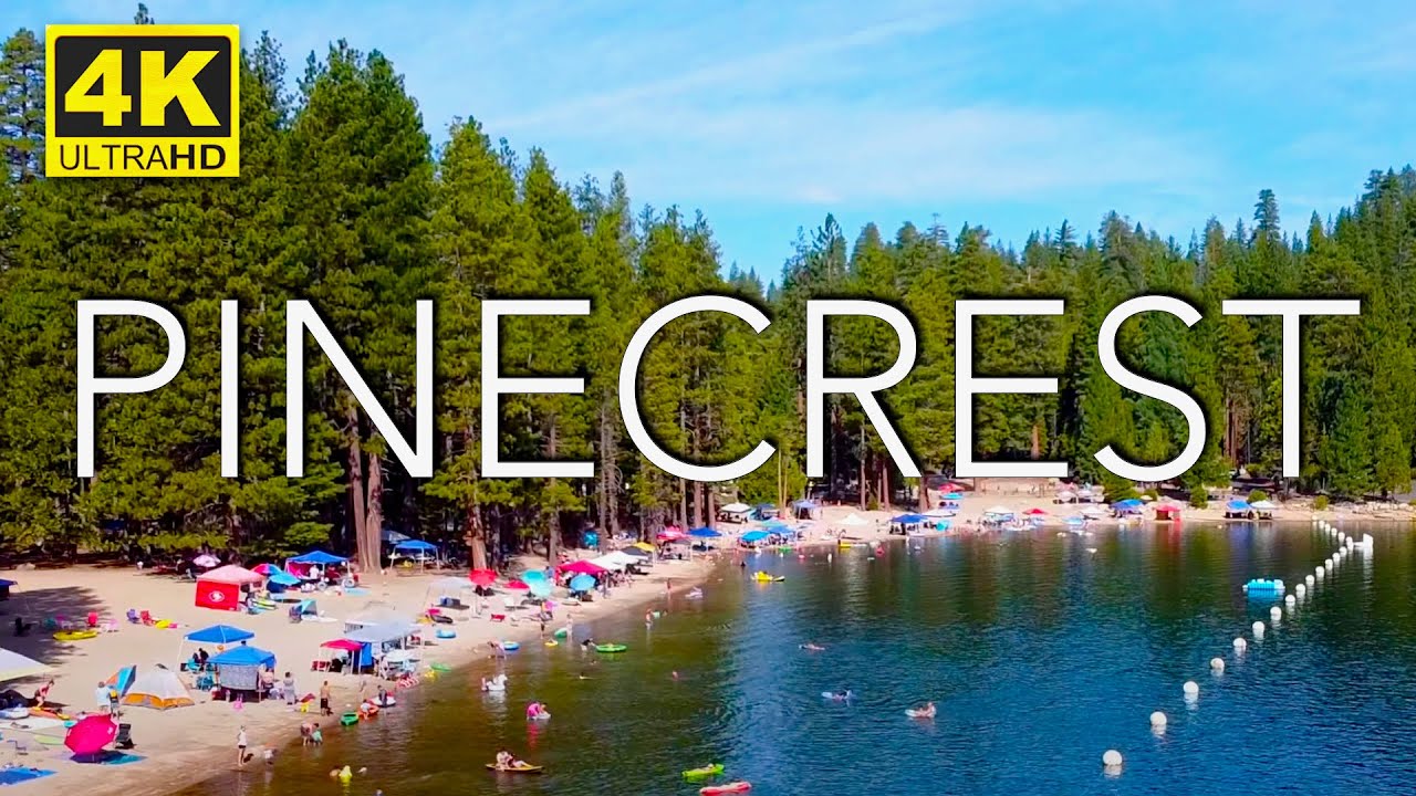 Pinecrest Lake California - Kayaking, Camping, Hiking 4x4 Offroading 4K HDR [Outside of Yosemite]