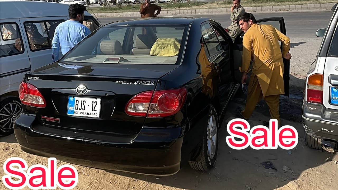 Car Market Islamabad || Toyota Corolla Xli GLi Altus Car Sale 