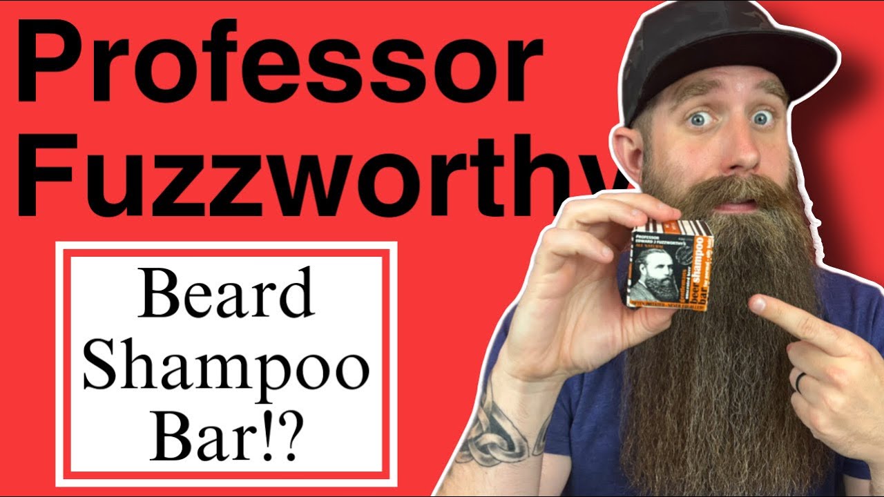 Professor Fuzzworthy Beard Shampoo Bar - Review!