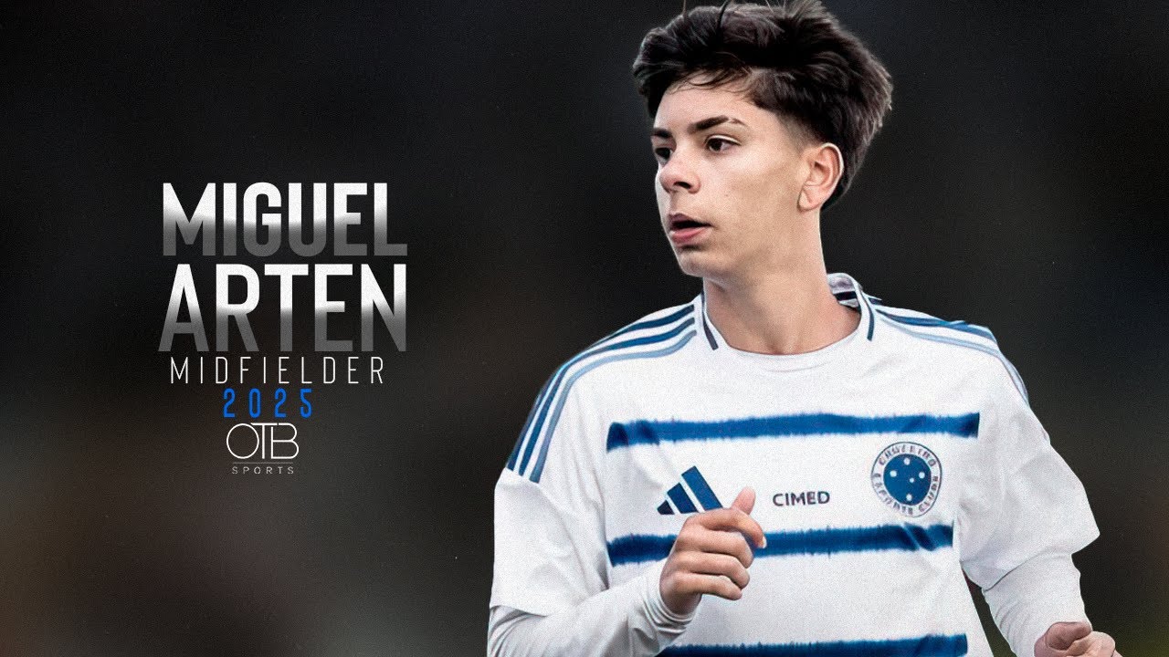 ⚽ MIGUEL ARTEN ► MIDFIELDER | CRUZEIRO ● Skills, Goals & Assists | HD 2025