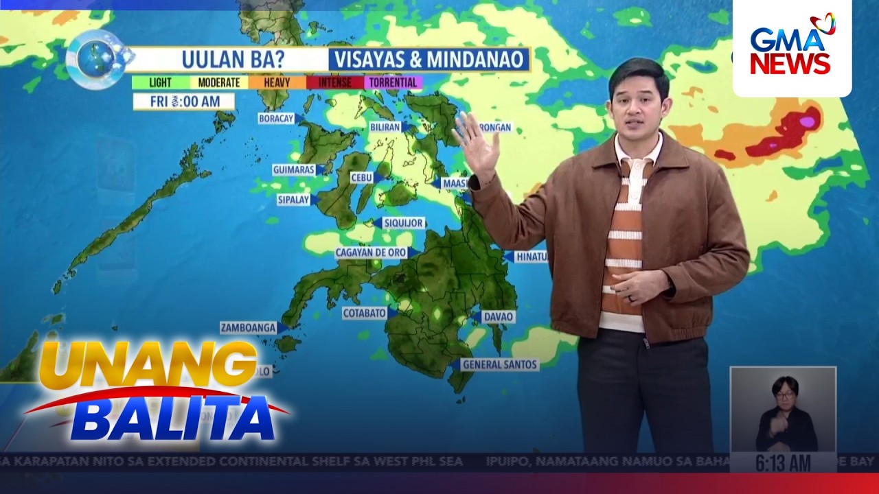 Weather update as of 6:13 AM (July 31, 2026) | Unang Balita
