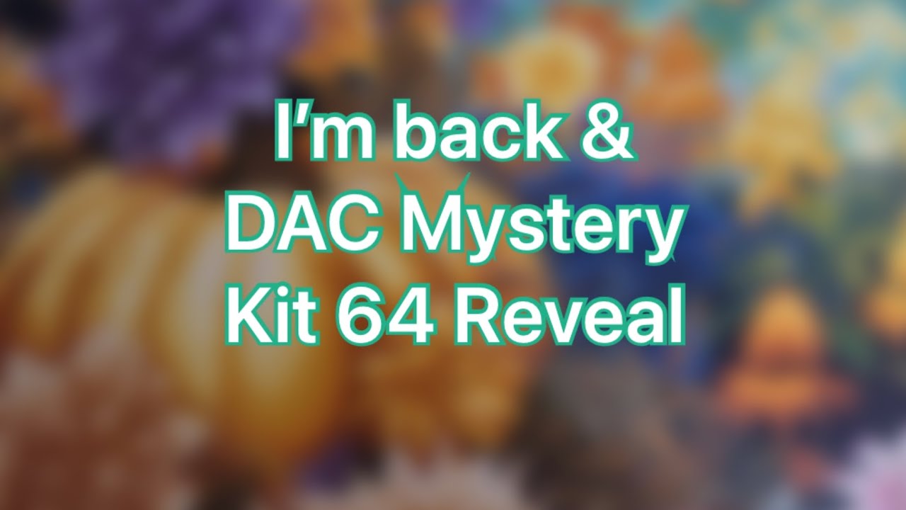 Diamond Art Club mystery Kit 64 Halloween by Catriona Crehan reveal, I love this Kit