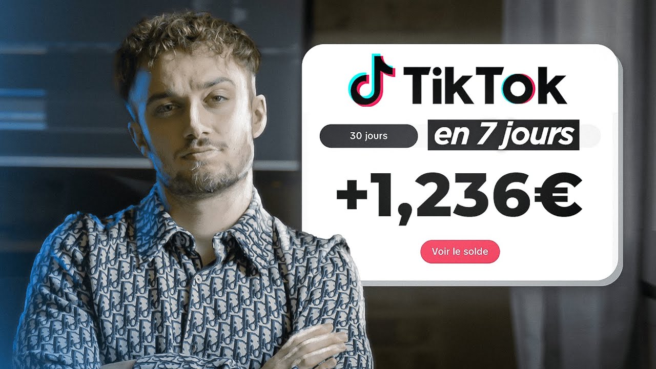 Comment passer de 0 à 1000€ sur Tiktok en moins d'une semaine