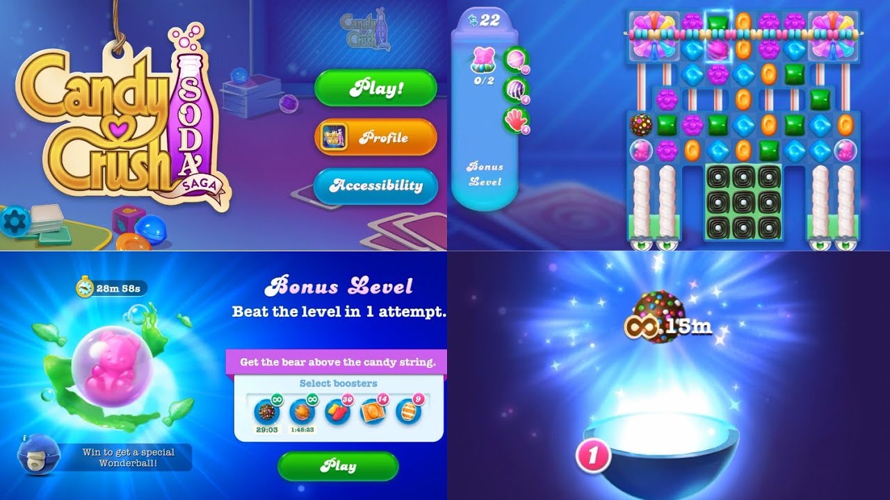 Unlimited Free Booster Candy Crush Soda Saga Bonus Level New Season