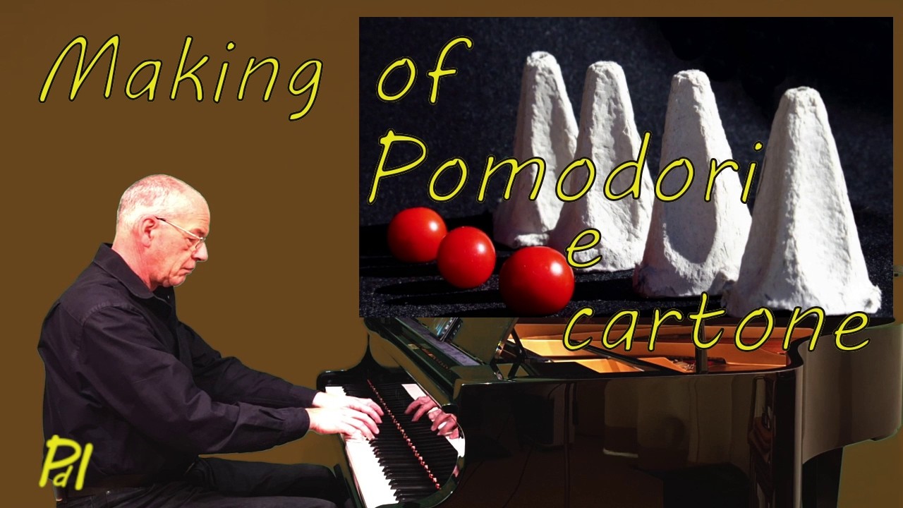 Making of  Pomodori e cartone