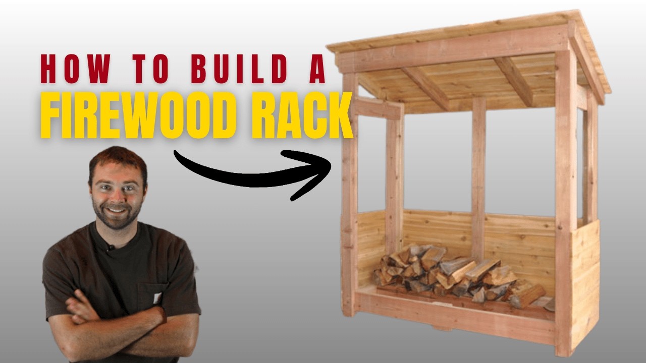 DIY Firewood Rack You Can Build This Weekend