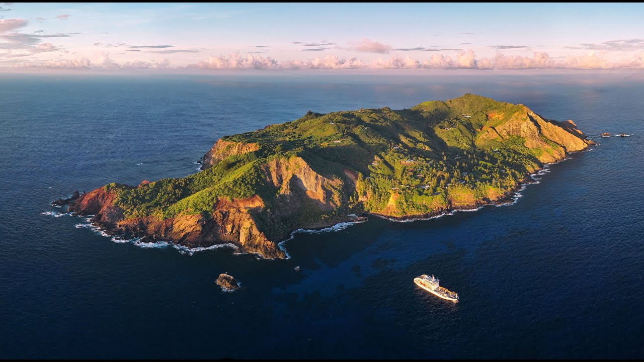 Voyage to the most remote island in the world, ARANUI 5 on Pitcairn Island: Amazing Planet (4K) 2023