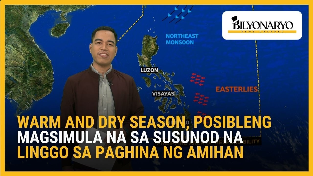 Warm and Dry Season, posibleng magsimula na sa susunod na linggo sa paghina ng Amihan | Agenda