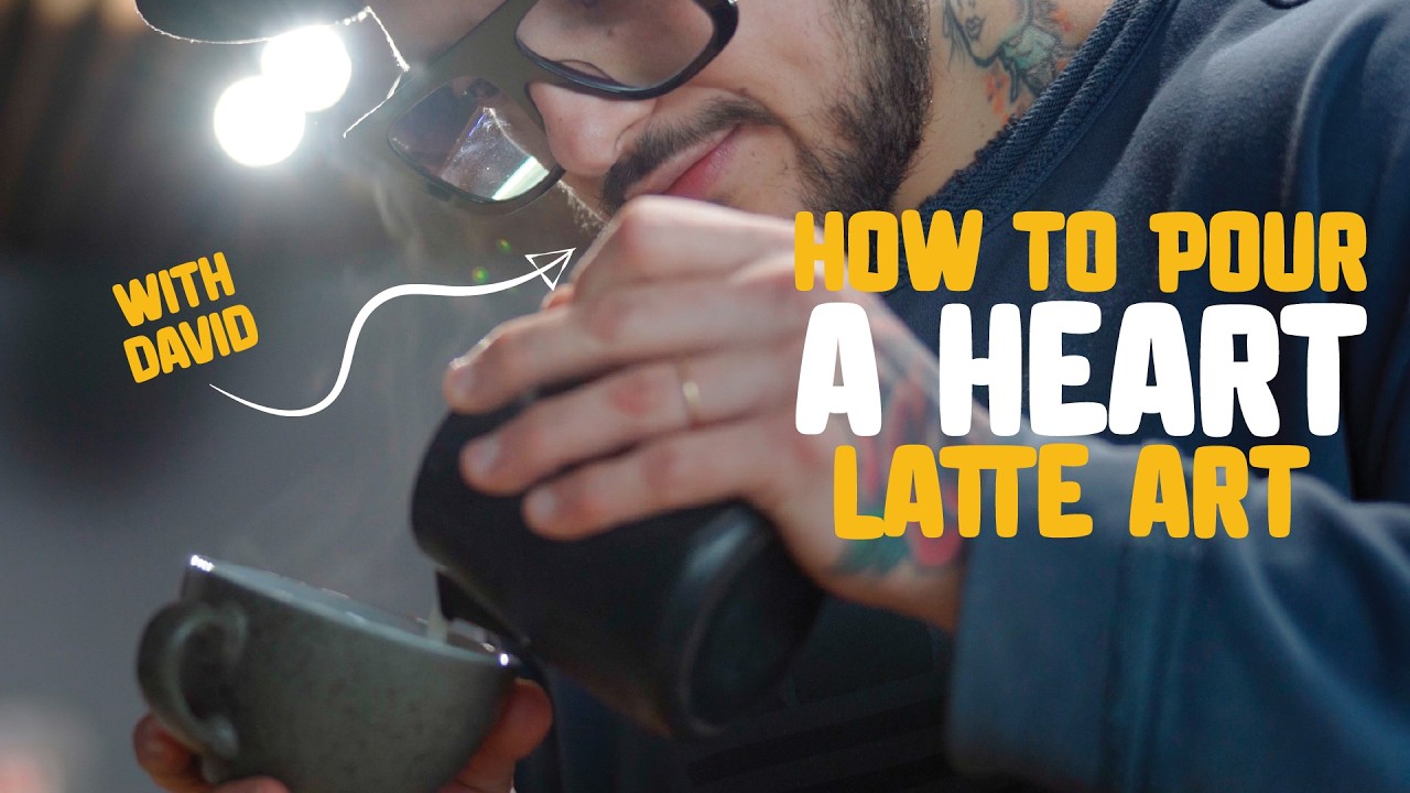 Create a Heart - Latte Art Tutorial