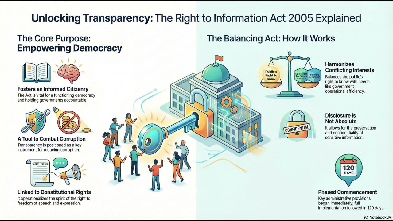 RTI Act, 2005 – Preamble & Section 1 | Audio Explanation / Discussion in Hindi