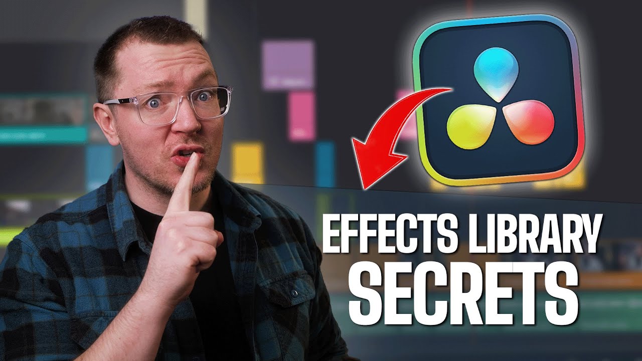 Using the EFFECTS LIBRARY the Smart Way in DaVinci Resolve