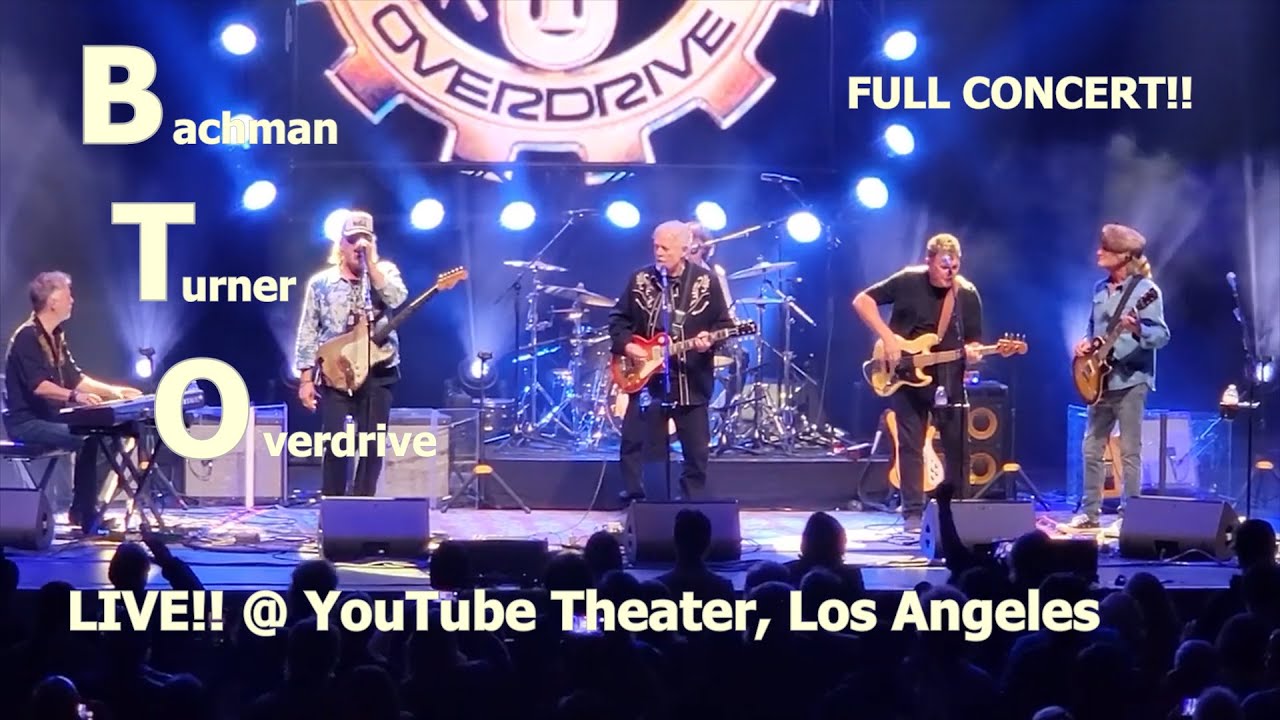 Bachman Turner Overdrive FULL CONCERT LIVE!!! @ YouTube Theater Los Angeles musicUcansee.com