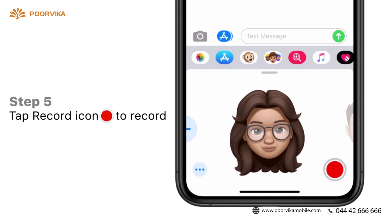 How to Create Face Animoji in iPhone ?  Tech Hacks by Poorvika !