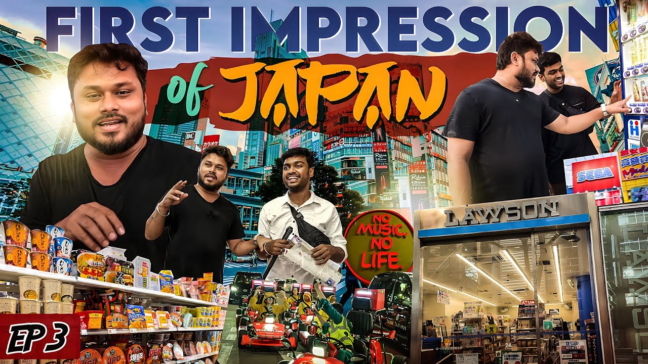 30 லட்சம் பேரு Road Cross பண்ணுவாங்களா&nbsp;😳🚸 | Japan Series Ep-3 | Vj Siddhu Vlogs