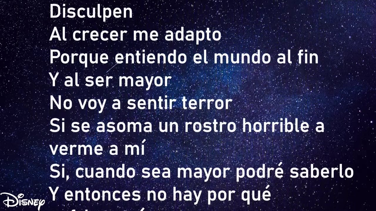 Letra Cuando Sea Mayor - Olaf (Frozen)