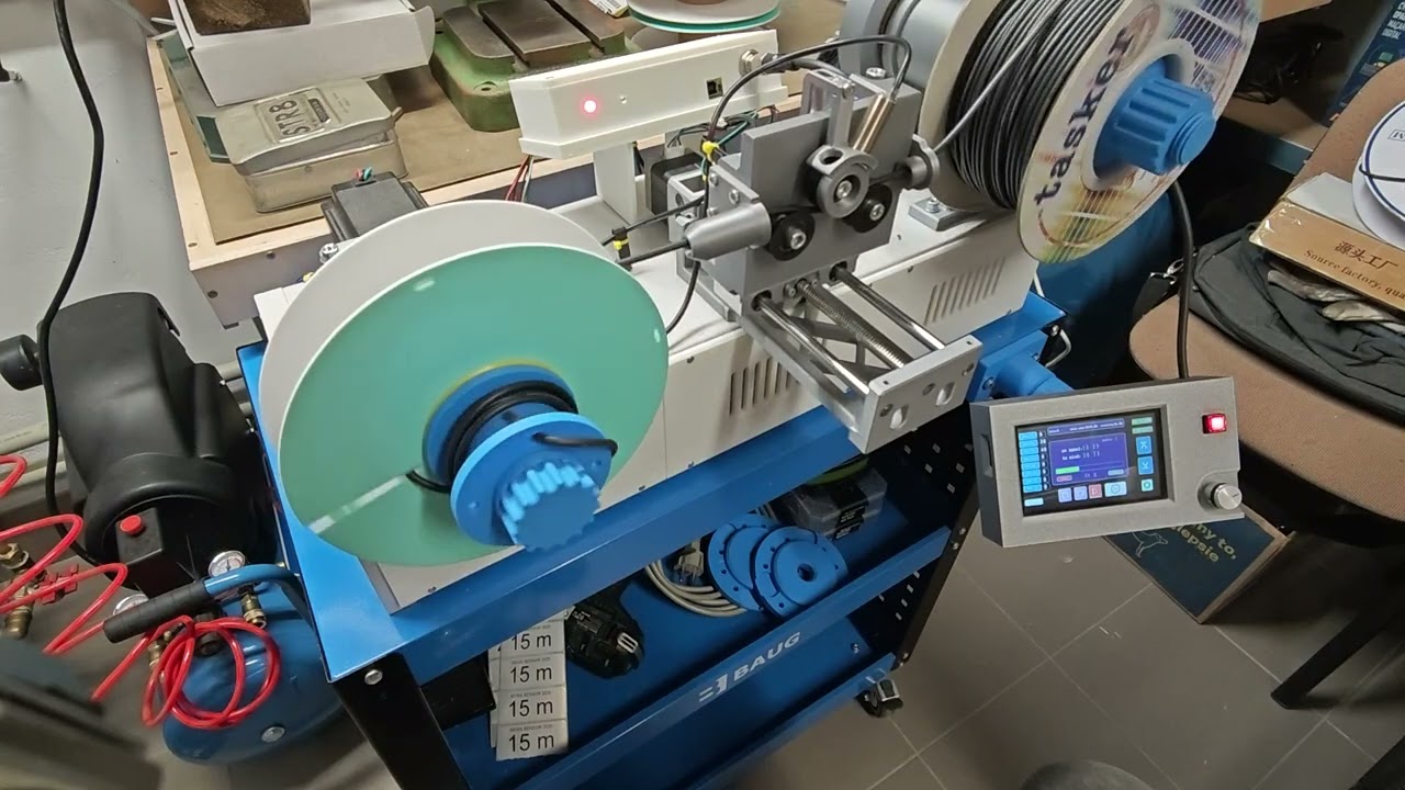 Nawijarka kabli machineria