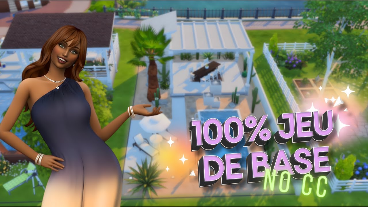 3 Jardins JEU DE BASE Époustouflants (Sims 4)