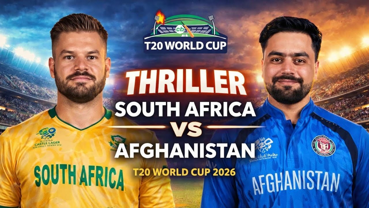 “UNBELIEVABLE SUPER OVER THRILLER! SA vs AFG| T20 WC 2026|