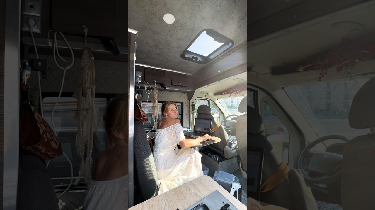 Переїхала в автобудинок. День 1. #automobile #buslife #travel #rv #vlog