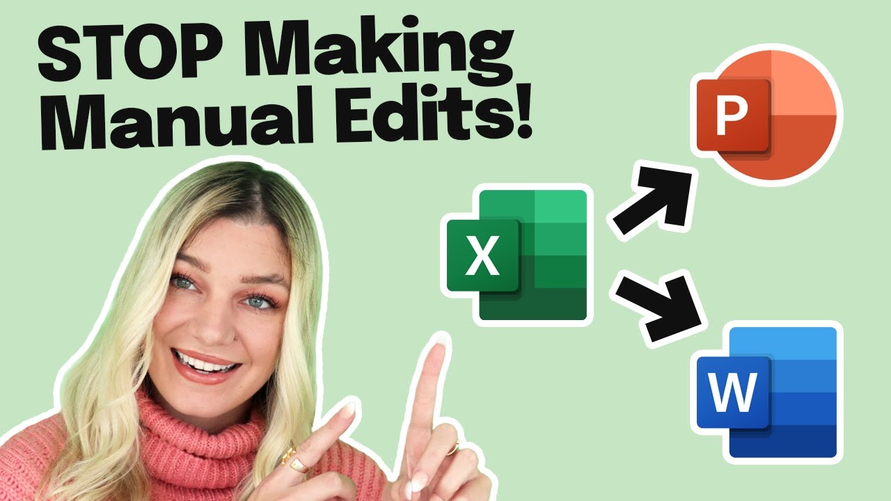 Как заставить Excel взаимодействовать с Word и PowerPoint (больше никогда не обновлять данные вру...