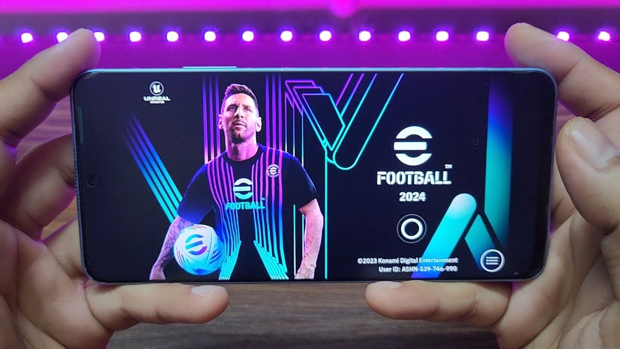 Efootball 2024 Mobile Gameplay (Realme 10 PRO) High Graphics 60FPS