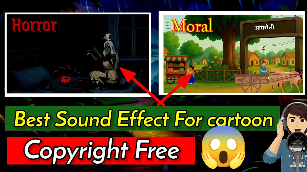 Best Sound effect for cartoon video || Cartoon Animation kaise banaye 😱