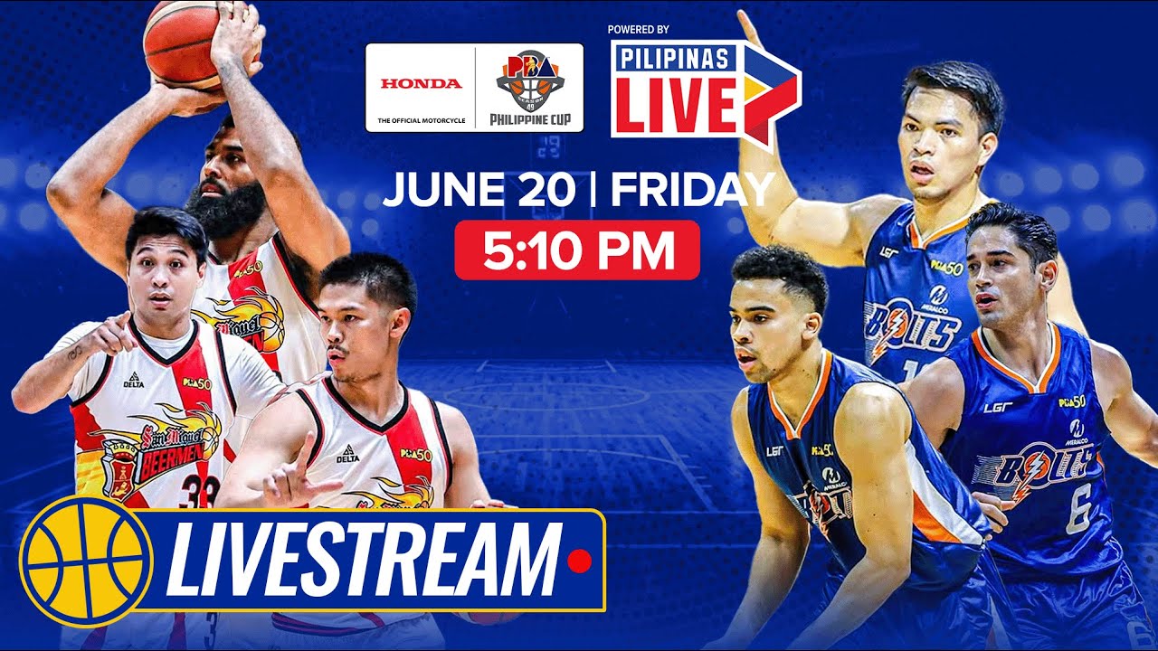 LIVE: SAN MIGUEL vs. MERALCO | PBA Season 49 Philippine Cup | June 20, 2025