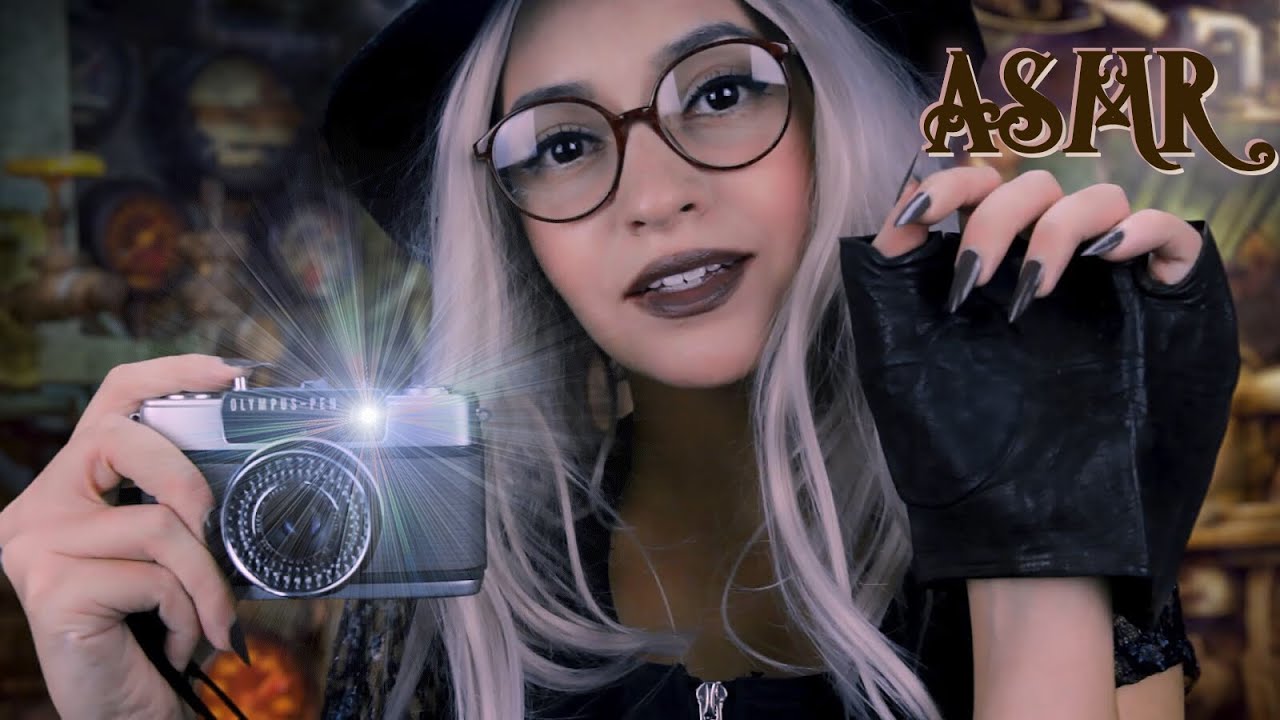 [ASMR] CONSERTANDO VOCÊ NA OFICINA MECÂNICA: Restauro, Limpeza, Pintura 🔧 Vintage Steampunk ASMR