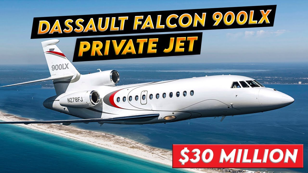 Dassault Falcon 900LX: A Tour of the $30 Million Jet of the Elite