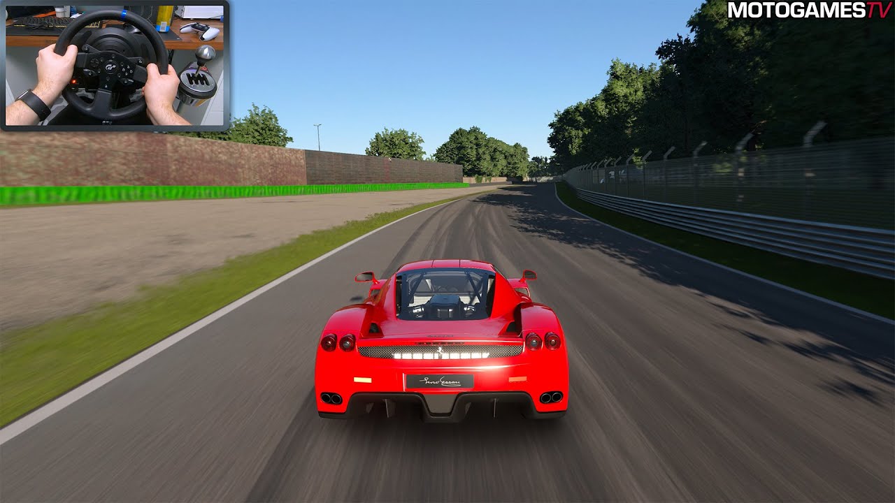 Gran Turismo 7 - 2002 Ferrari Enzo Ferrari | Thrustmaster T300RS Gameplay [PS5]