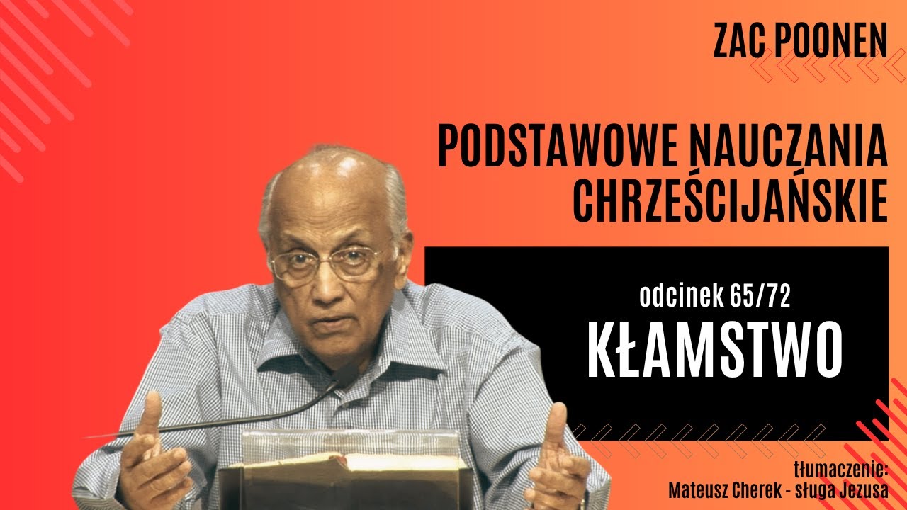 Kłamstwo - Zac Poonen