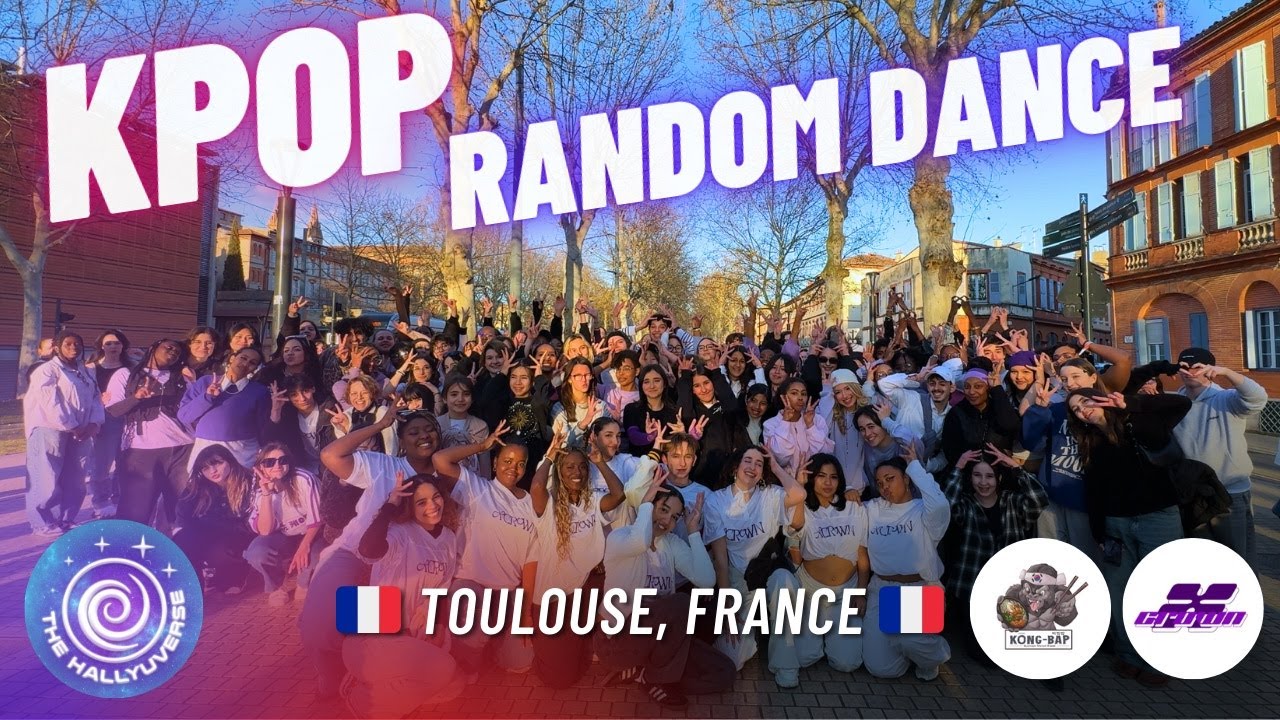 🇫🇷 Kpop Random Play Dance in Toulouse with XCROWN!
