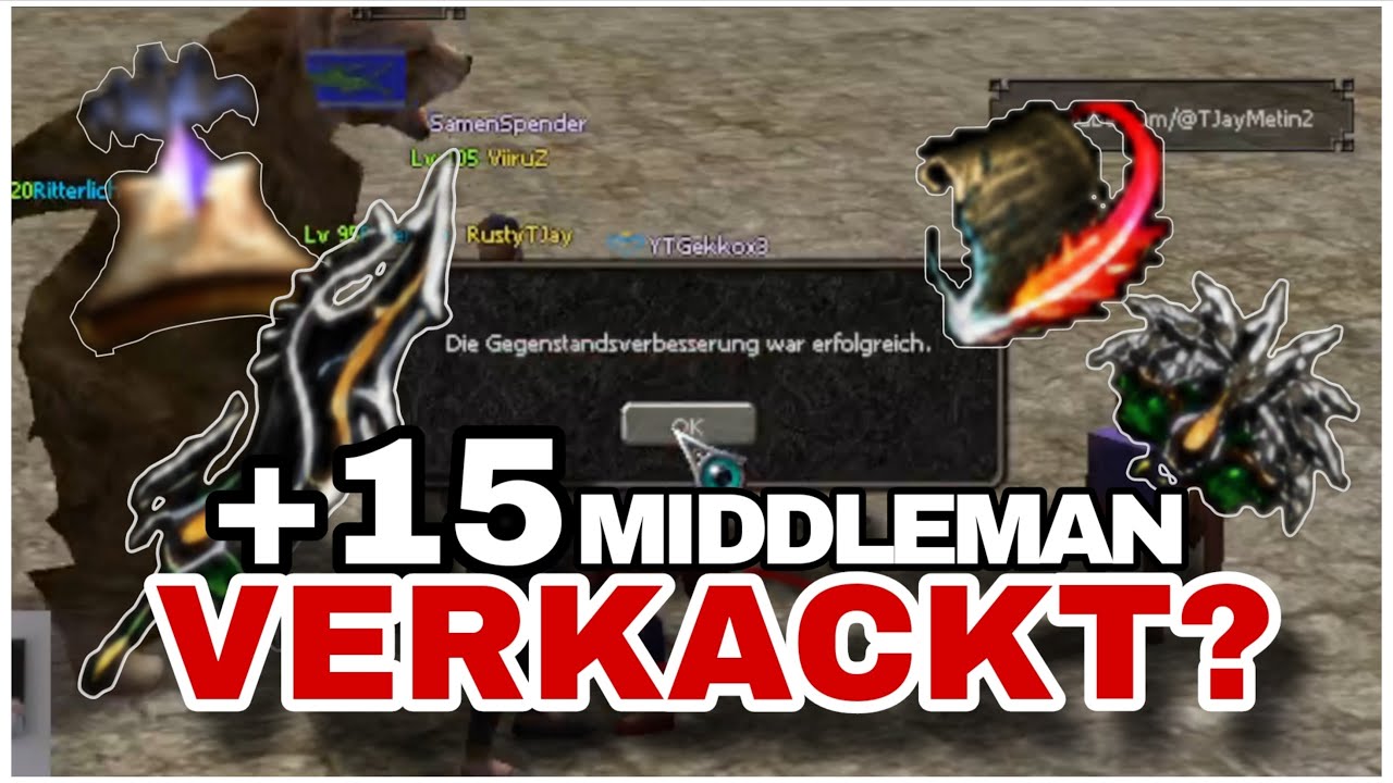 Metin2 Emerald Aufl&ouml;sung [03] Schlangenwaffen, Switche, Uppen diesdas