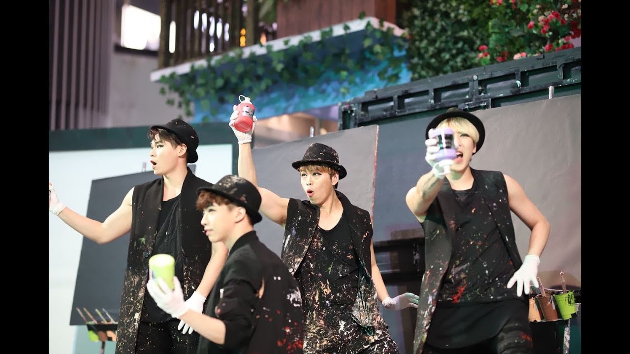 The Painters Hero performance at Lippo Mall Puri