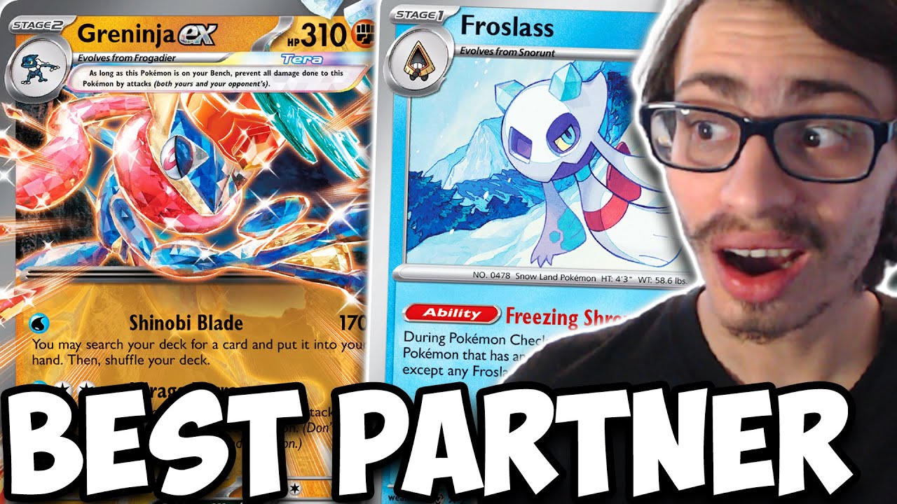 The BEST Way To Play Greninja ex Is With Froslass! SO Much Damage Spread! PTCGL