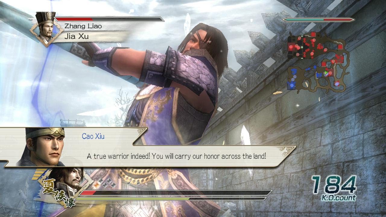 Dynasty Warriors 6 - Xiahou Dun Musou Mode - Chaos Difficulty - Battle of Hu Lao Gate