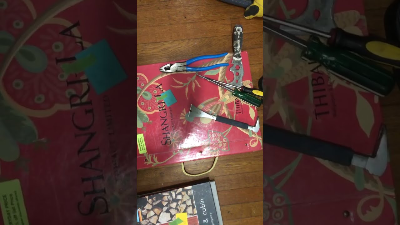 How To Take Apart a Wallpaper Sample Book  #1
