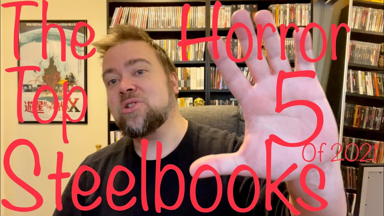 The Top 5 HORROR Steelbooks Of 2021 - Blu-Ray & 4K Ultra HD