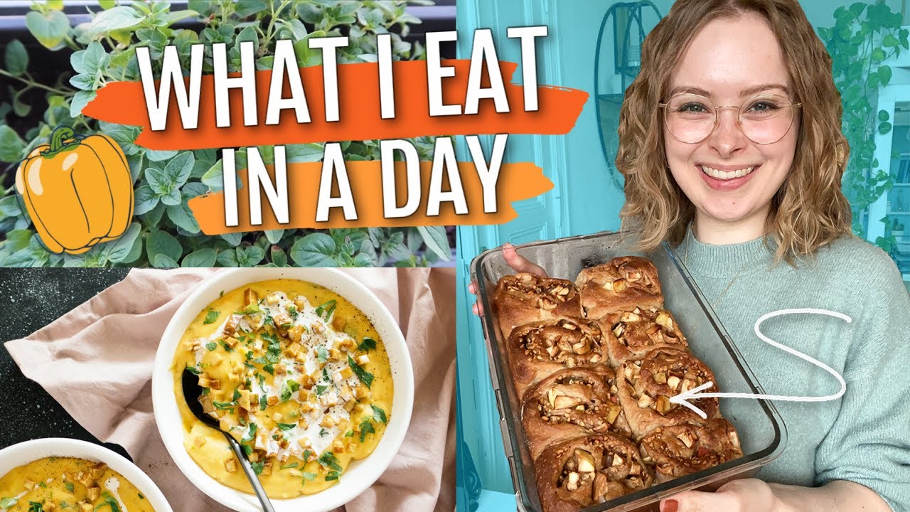 What I eat in a day (vegan) & Pflanzen Update