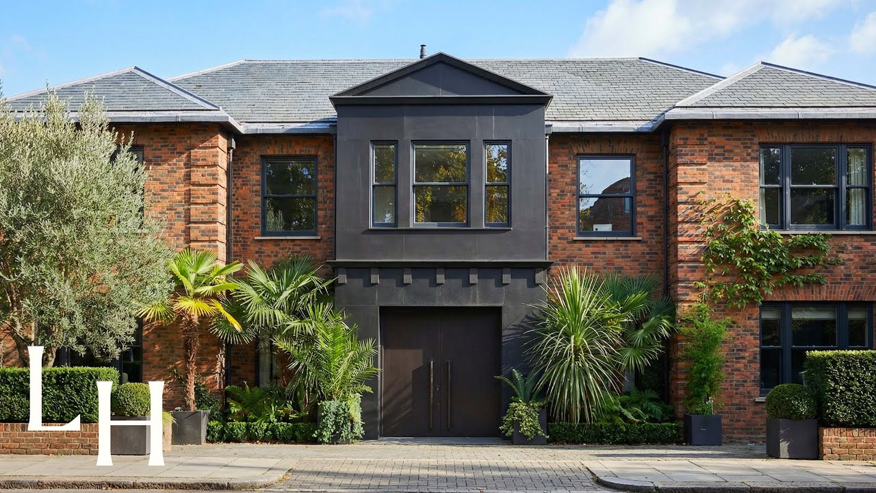 Inside a Dramatic 4-Storey London Home Designed for Modern Living