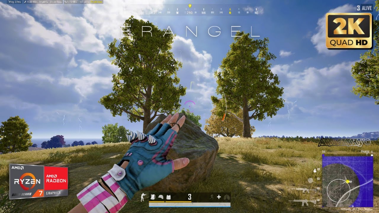 PUBG PC : BATTLEGROUNDS 2025 | AMD Ryzen 7 5700X3D | RX 6700 XT | Ram DDR4 32GB 3600Mhz (OC) | 2K