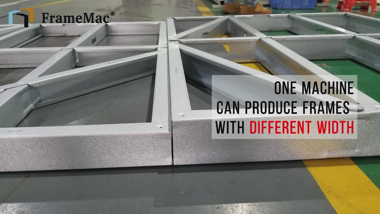 FrameMac Cold Formed Light Steel Frame Machine | For Multiple Frame Sizes | Size Adjustable