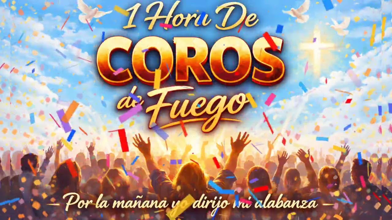 1 hora De COROS DE FUEGO 🕊️ | AVIVAMIENTO 🔥 alabanzas y adoración 