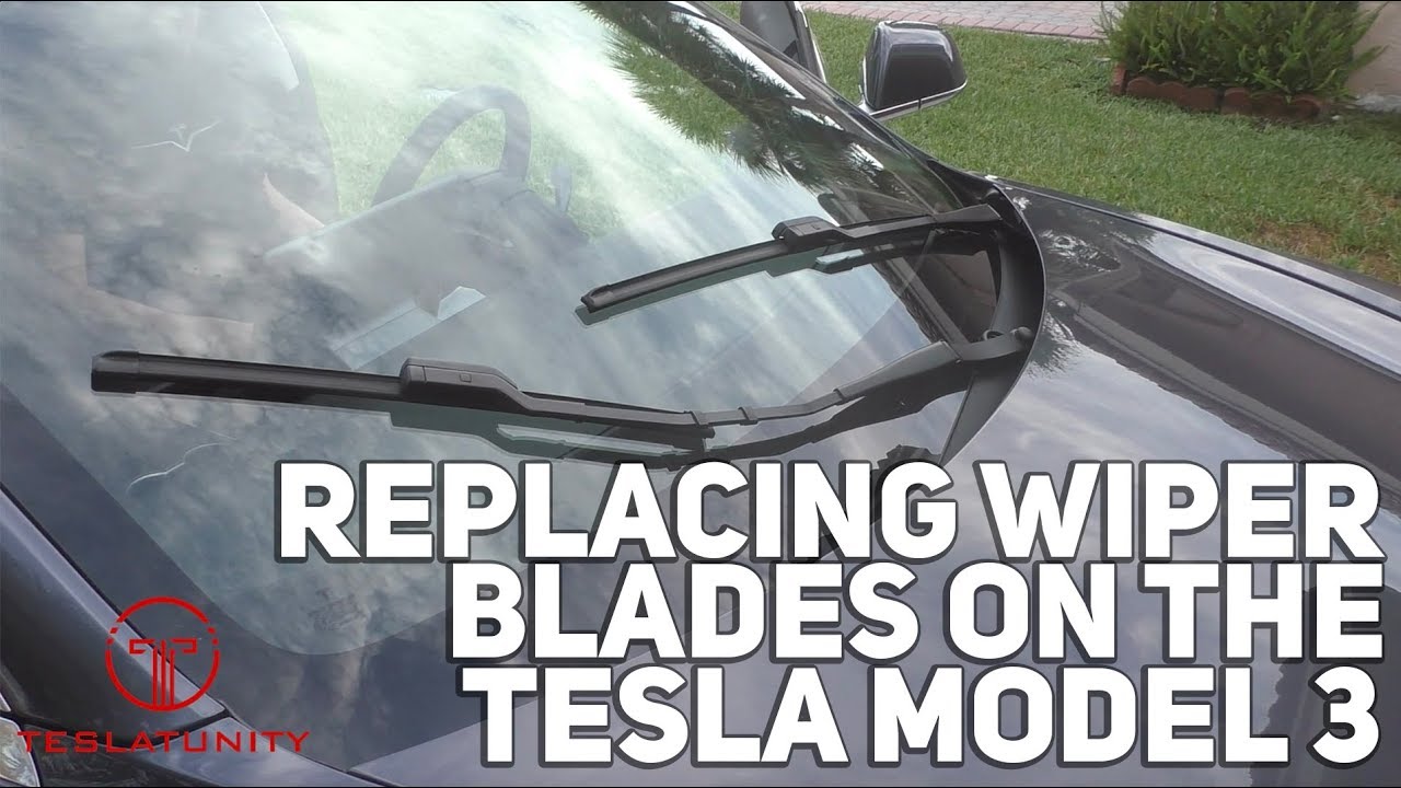 Replacing Wiper Blades on the Tesla Model 3
