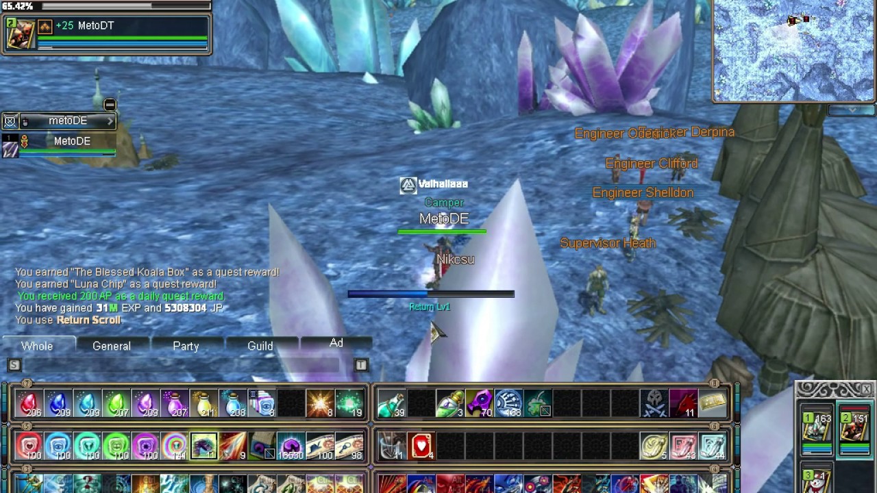 Rappelz Arena Point quest line