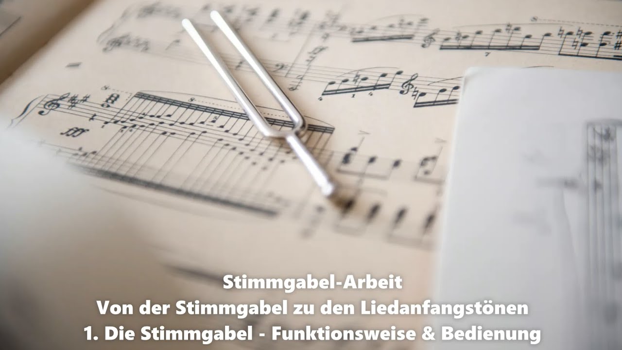Die Stimmgabel - Folge 1 - Funktionsweise & Bedienung (Chorleitung)