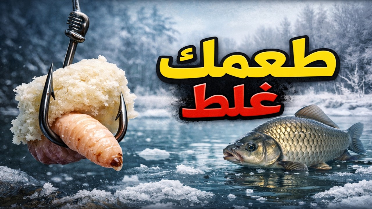 السمك ما يضرب في البرد؟ المشكلة مو في الجو... المشكلة في طعمك!