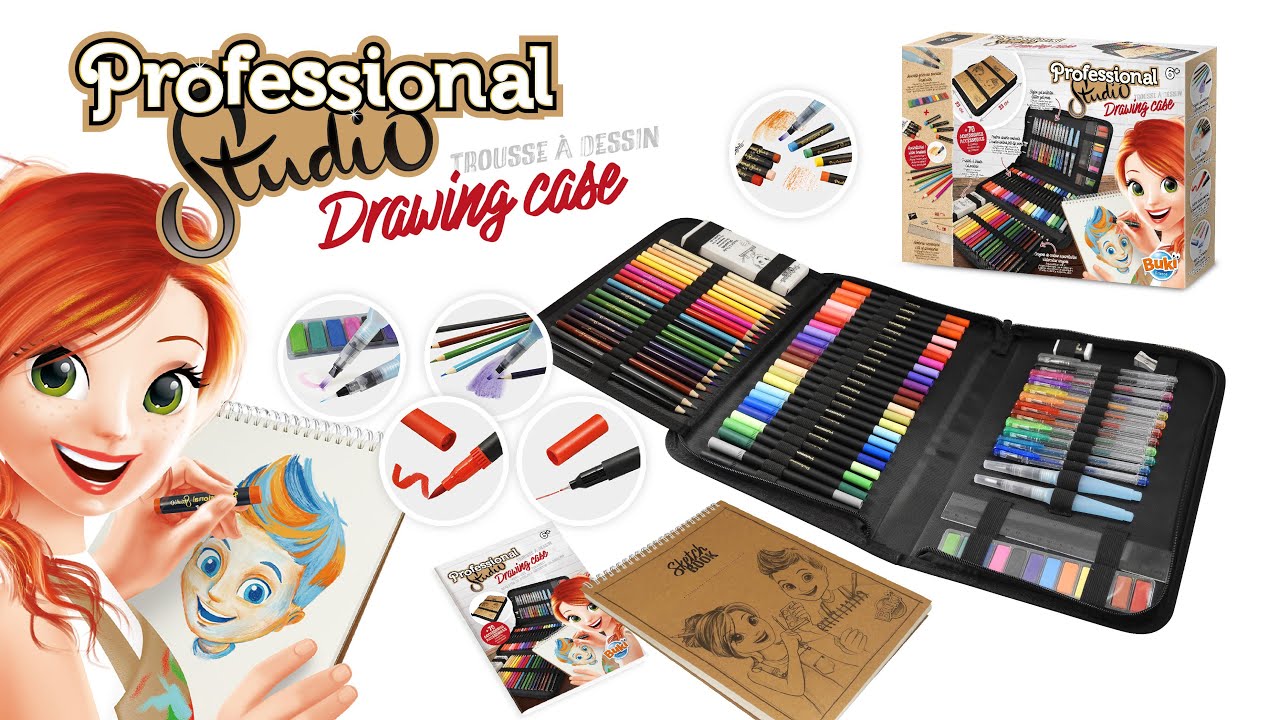 Professional Studio Trousse &agrave; Dessin - 5436 - BUKI France