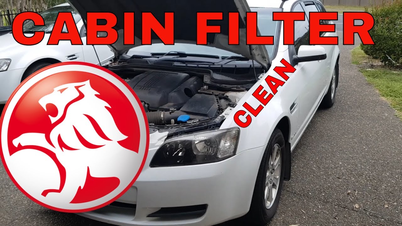 VE Commodore / Pontiac G8 Cabin Filter Clean